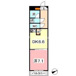 ライオンズマンション倉敷松島の物件間取画像